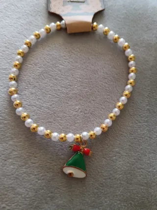 Pulseras Navidad con charms