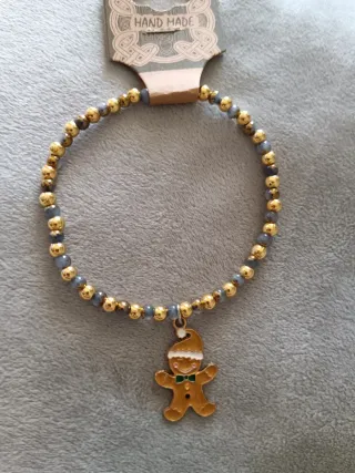 Pulseras Navidad con charms