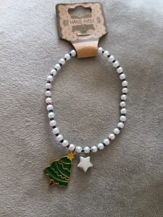 Pulseras Navidad con charms