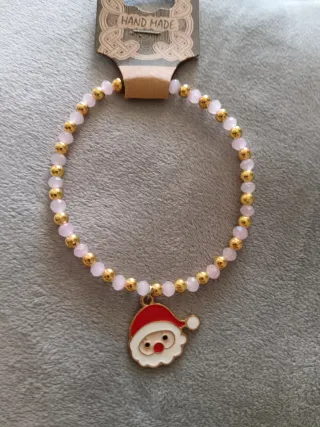 Pulseras Navidad con charms