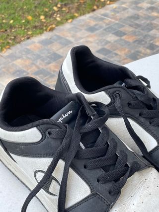 Zapatillas Champion Hombre Negras y Blancas