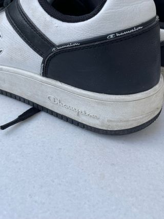 Zapatillas Champion Hombre Negras y Blancas