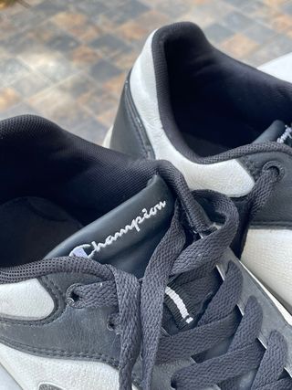 Zapatillas Champion Hombre Negras y Blancas