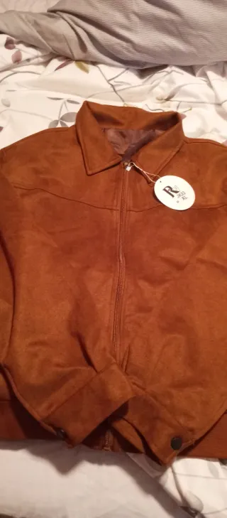 Cazadora ante marrón