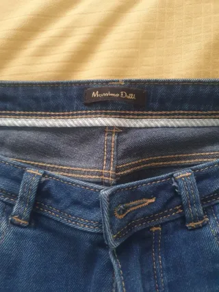 Pantalones vaqueros Massimo Dutti azules
