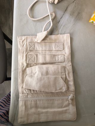 14 Porta joyas de tela beige Ideales para regalar