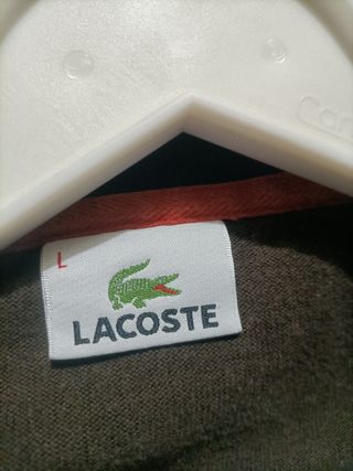 Jersey Lacoste Talla L Rayas