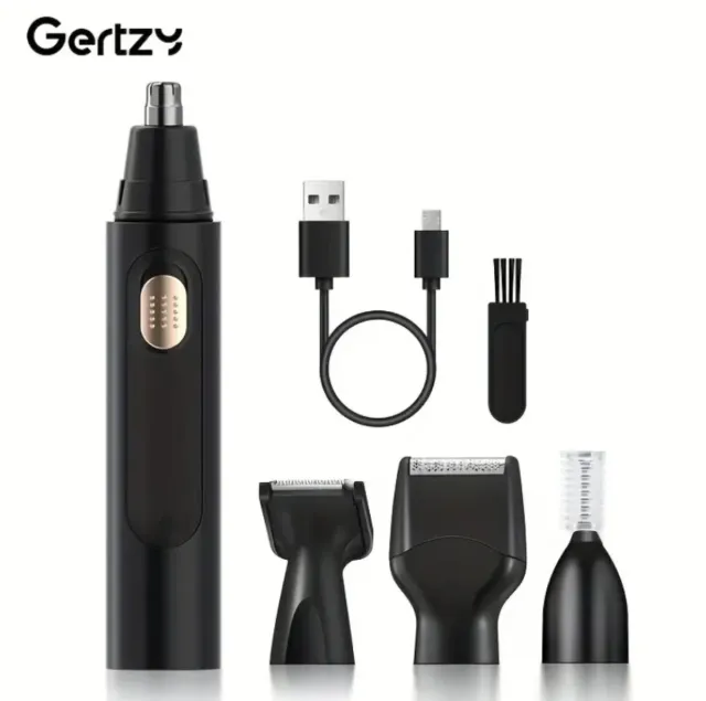 Set Rasatura Elettrico Gertzy Nero