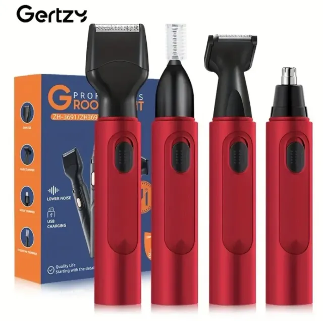 Set Rasatura Elettrico Gertzy Nero