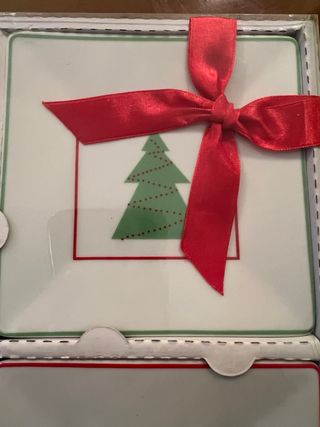 Platos pequeños de Navidad - Set de 4 J