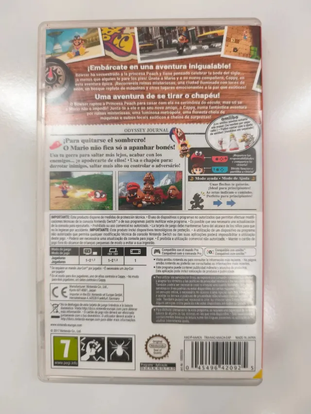 Super Mario Odyssey Nintendo Switch