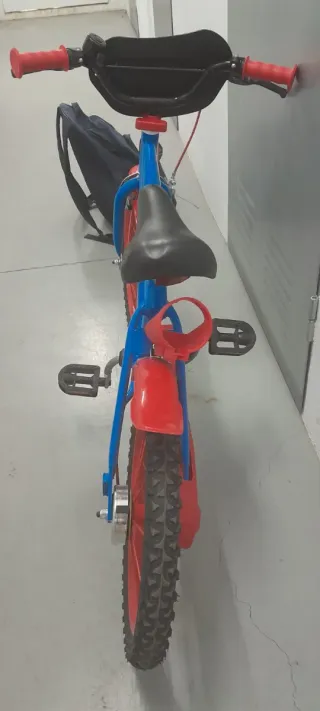 Bicicleta Infantil Spiderman 16".