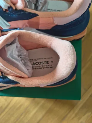 Lacoste scarpe nuove originali nr 36 donna