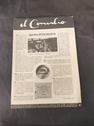 Revistas EL CONCILIO (SATM) - Joc Internacional