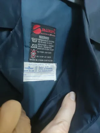 Gabardina azul marino hombre Nueva