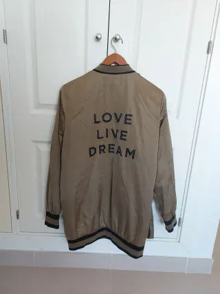 Chaqueta bomber verde oliva ift