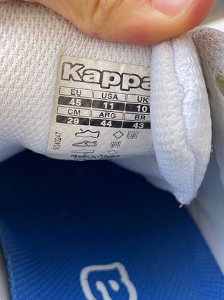Zapatillas Kappa Blancas y Azules