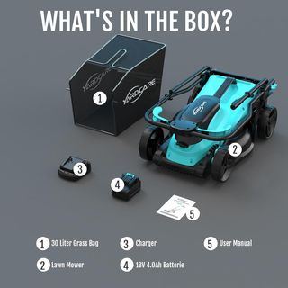 Cortacésped Eléctrico Yardforce 18V Sin Escobillas