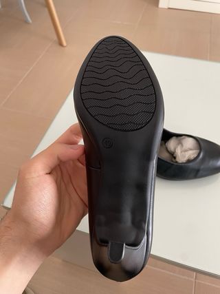 Zapatos de salón de piel negros Anna Field