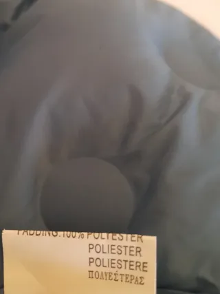 Piumino donna color avio