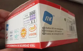 Baliza V16 LED de emergencia (sin geolocalización)