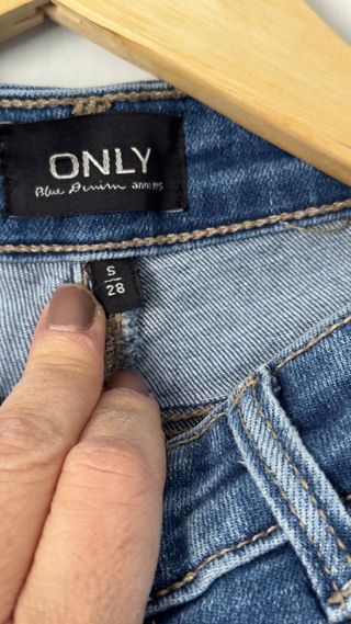 Vaqueros cargo azules