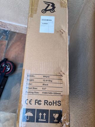 Patinete Eléctrico Negro