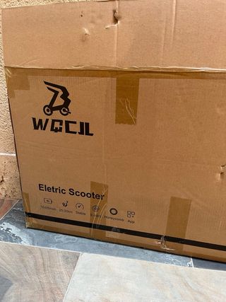 Patinete Eléctrico Negro