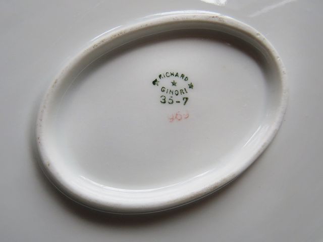 Richard Ginori servizio da 6 + zuppiera e portata