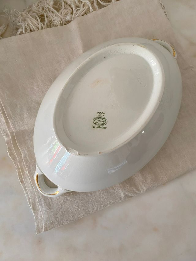 Richard Ginori servizio da 6 + zuppiera e portata