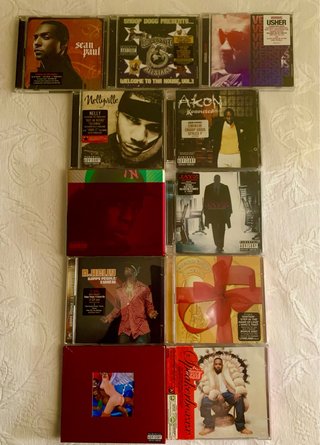 Lote CDs Hip Hop: Nelly, Akon, Jay-Z, Sean Paul