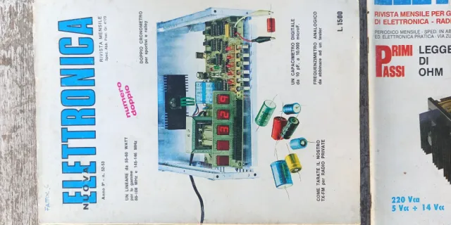 Rivista elettronica anni '70-'80