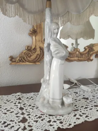 Lámparas de porcelana Rosal  (Lladro)