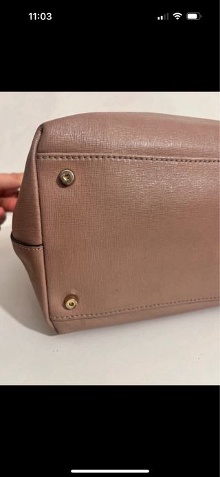 Borsa Coccinelle pelle marrone