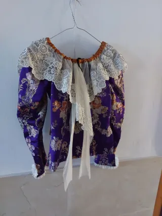 Traje de Fallera con Manteletas y zapatos