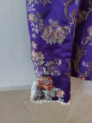 Traje de Fallera con Manteletas y zapatos