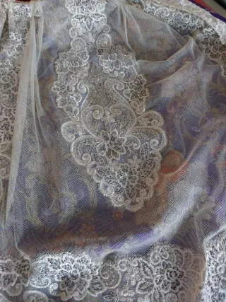 Traje de Fallera con Manteletas y zapatos