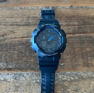 Casio G-Shock GA-100-1A2 Negro/Azul
