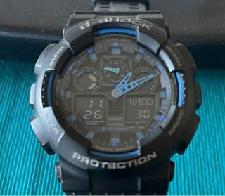Casio G-Shock GA-100-1A2 Negro/Azul