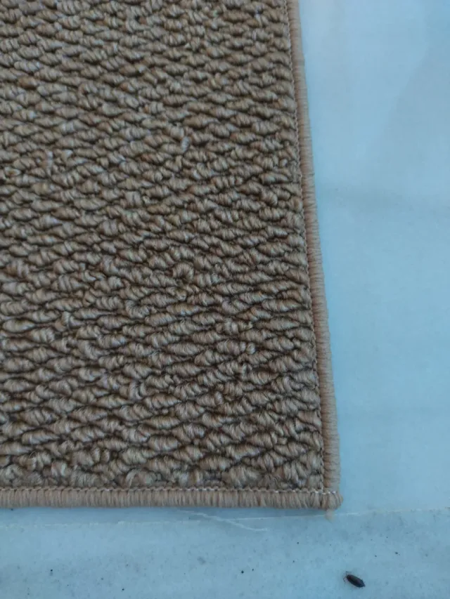 Alfombra sintética tipo yute. 2 unidades