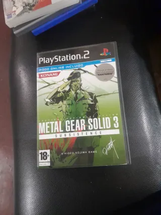 Metal Gear Solid 3 Subsistence PS2