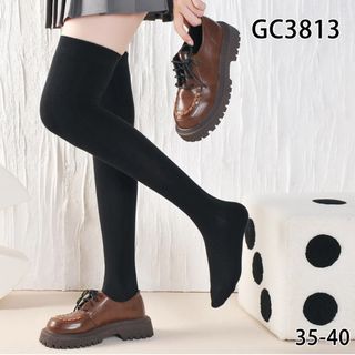 5 pares Calcetines largo lana mujer talla 35-40