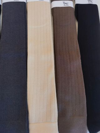 5 pares Calcetines largo lana mujer talla 35-40