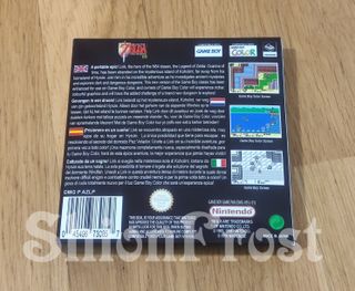 Caja The Legend of Zelda Link's Awakening DX