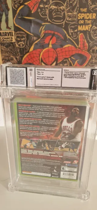 [ XB360 ] NBA 2K12 9.4 GRADED + FUNKO POP MJ #54