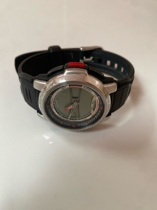 Reloj Casio Digital Analógico Plata Negro