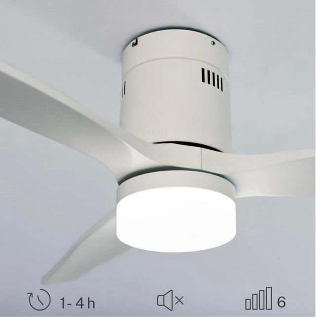 Ventilador de techo con luz Disponibles 2 unidades