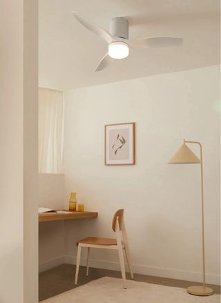 Ventilador de techo con luz Disponibles 2 unidades