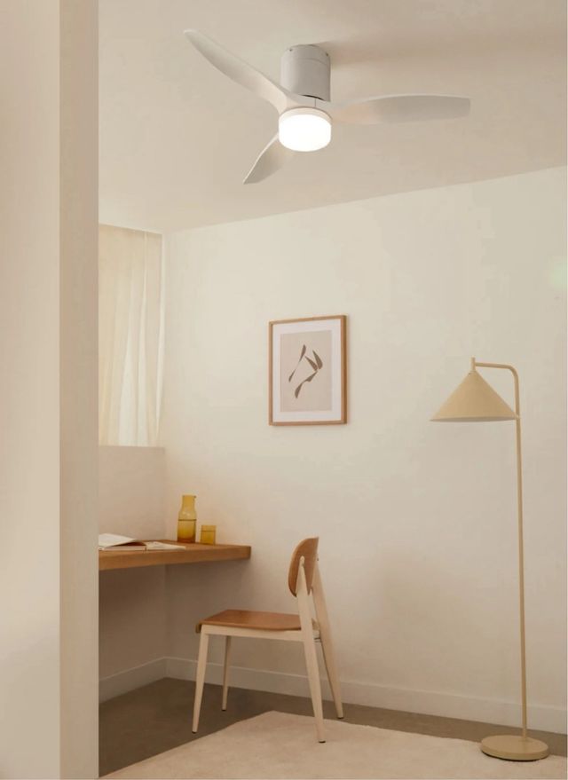 Ventilador de techo con luz Disponibles 2 unidades