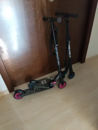 Patinete unisex aluminio regulable hasta 11 años